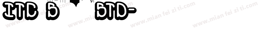 ITC Souvenir STD字体转换